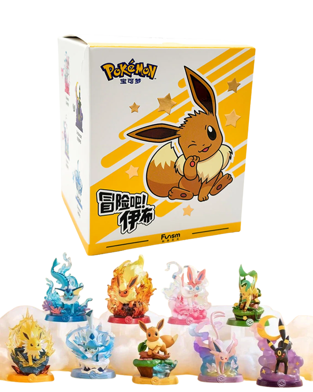 Funism Pokemon Figuren Blind Box Eeveelutions 1 von 9