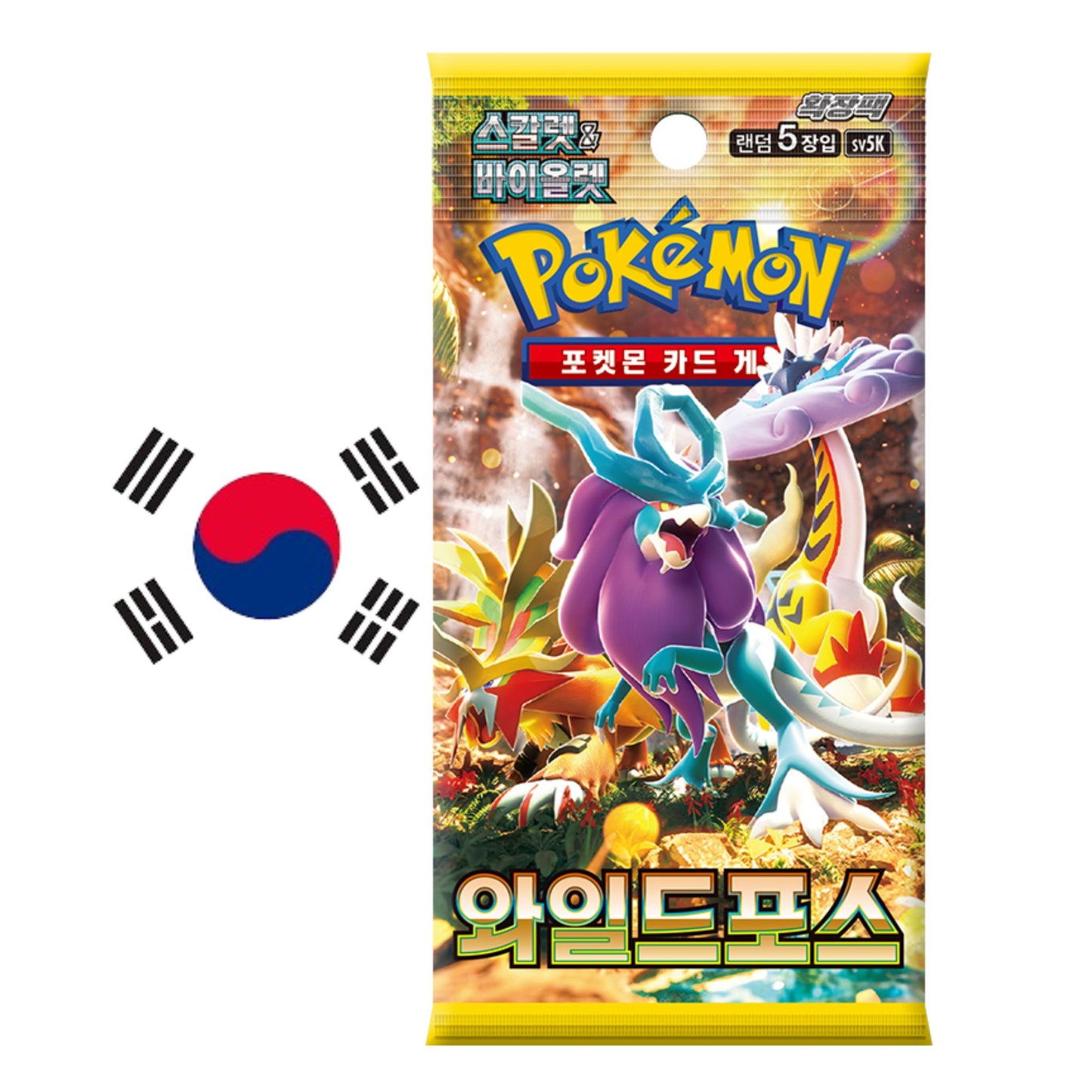 Wild Force sv5K Pokemon Booster 🇰🇷