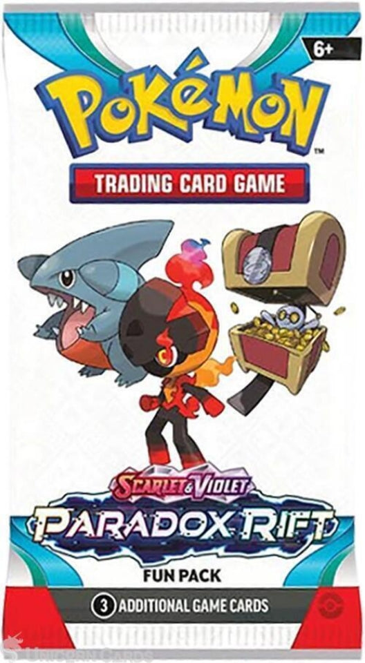 Pokémon Paradoxrift Fun Pack – 3 Karten Deutsch – Produktabbildung