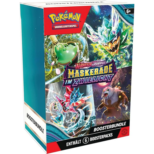 Pokémon Maskerade im Zwielicht – 6er Boosterbundle Deutsch – Produktabbildung